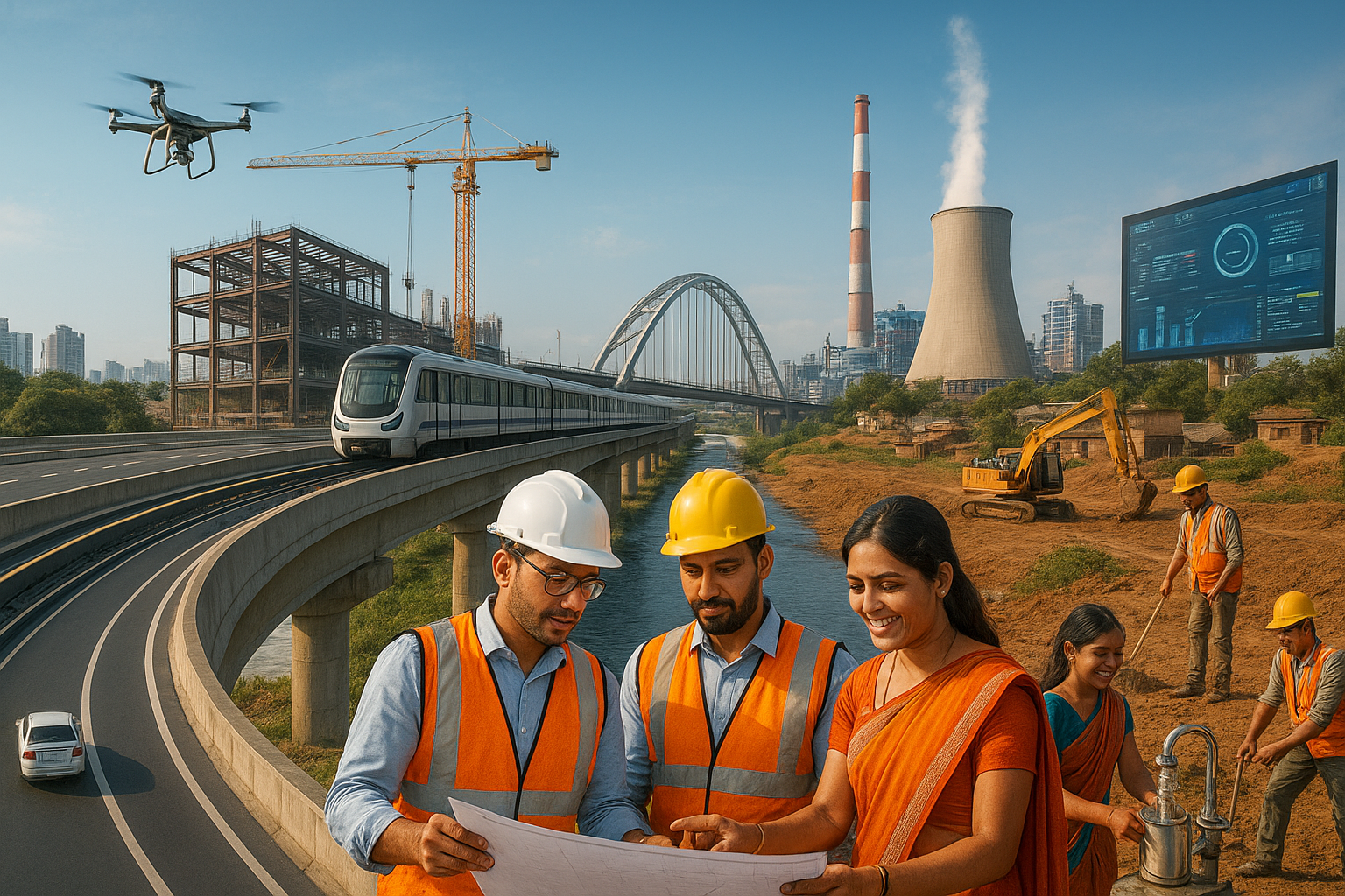 Engineering project impact visualization